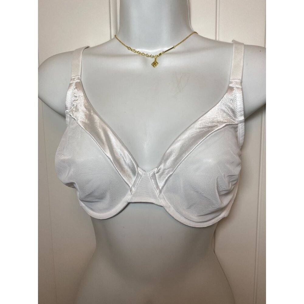 Wingslove See Through Unlined Sheer Lace Bra, Underwire Size‎ 36D